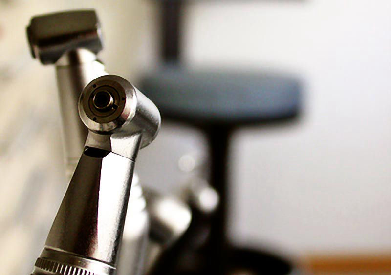 Nahaufnahme Zahnbohrer